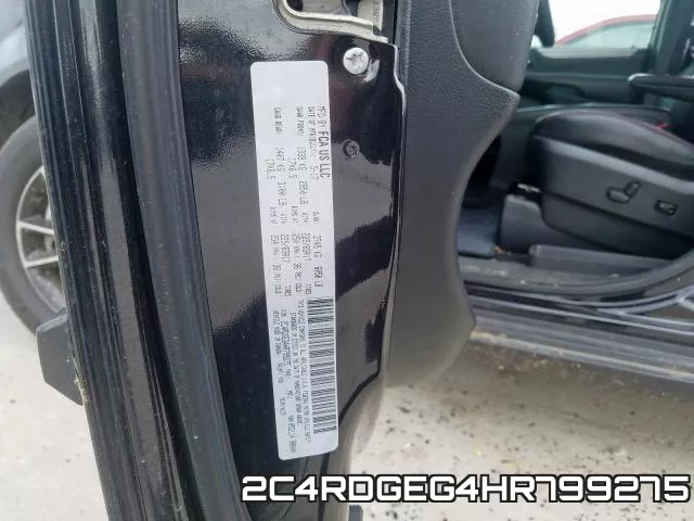 2C4RDGEG4HR799275 фото 2