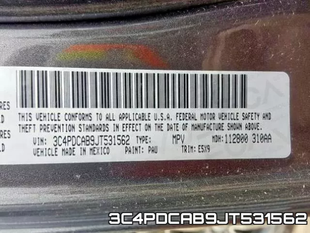 3C4PDCAB9JT531562 фото 2
