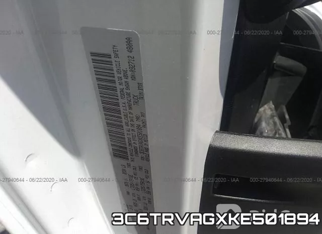 3C6TRVAGXKE501894 фото 10