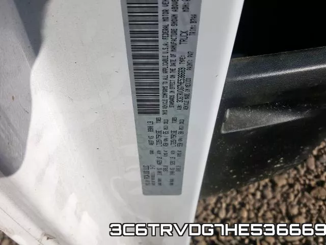 3C6TRVDG7HE536669 фото 2