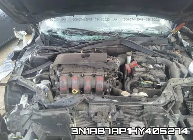 3N1AB7AP1HY405274 фото 2
