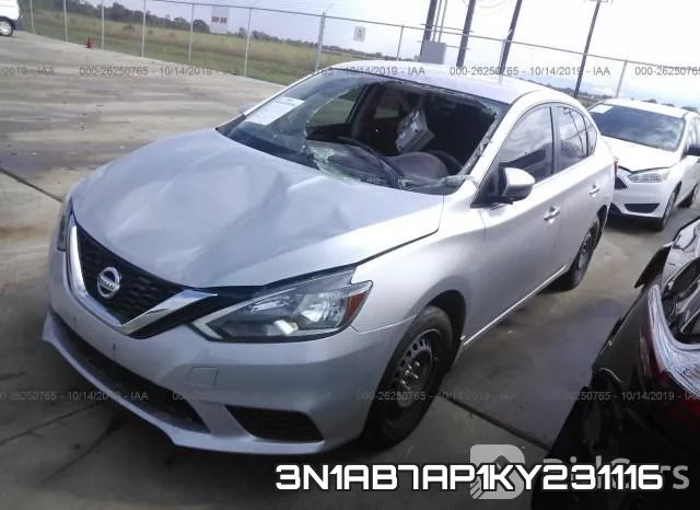 3N1AB7AP1KY231116 фото 3