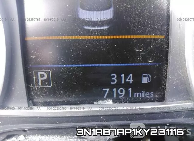3N1AB7AP1KY231116 фото 8