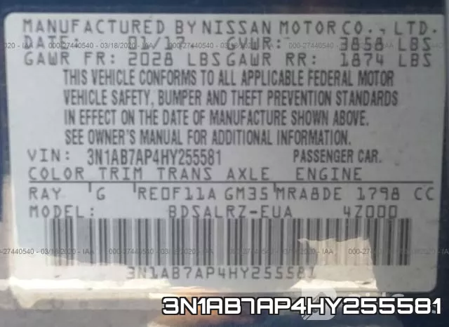 3N1AB7AP4HY255581 фото 10