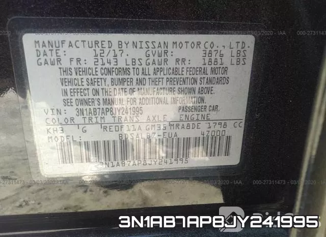 3N1AB7AP8JY241995 фото 10