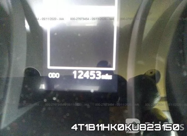 4T1B11HK0KU823150 фото 8