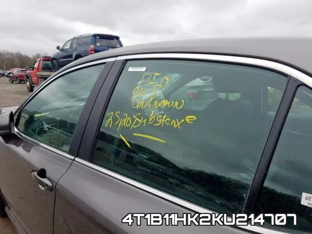4T1B11HK2KU214707 фото 10