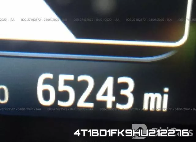4T1BD1FK9HU212276 фото 8