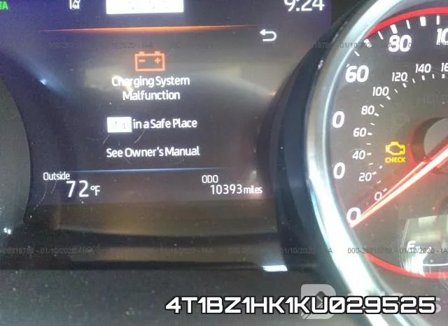 4T1BZ1HK1KU029525 фото 8