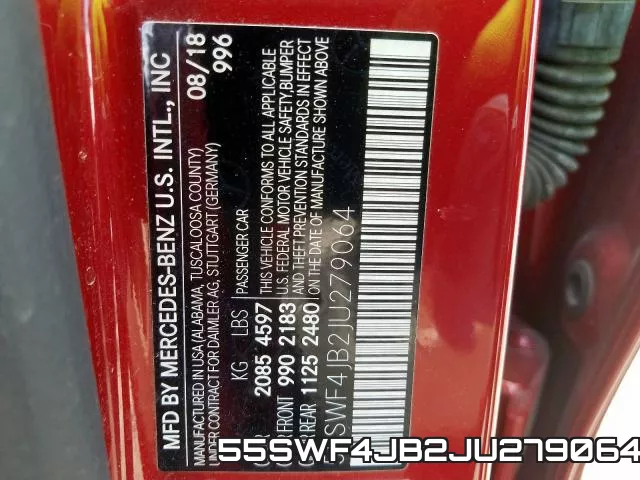 55SWF4JB2JU279064 фото 2