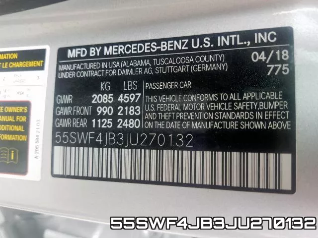 55SWF4JB3JU270132 фото 2