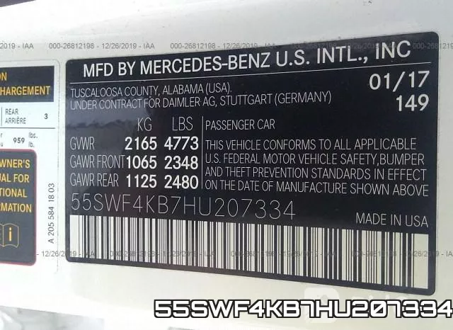 55SWF4KB7HU207334 фото 10