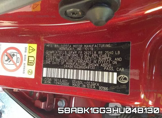 58ABK1GG3HU048130 фото 10