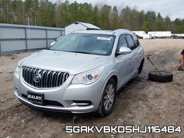 5GAKVBKD5HJ116484 фото 3