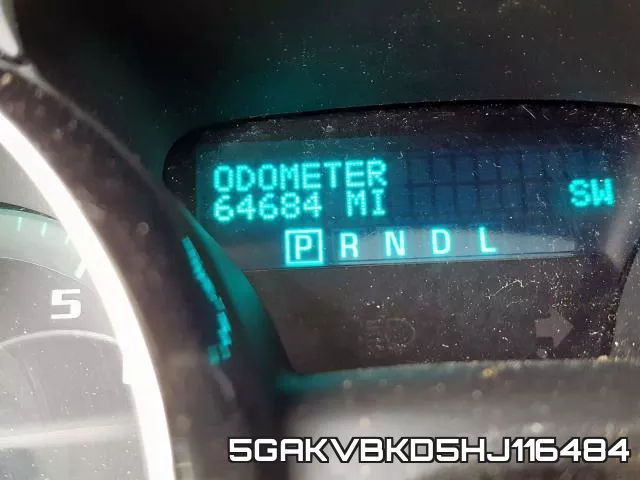 5GAKVBKD5HJ116484 фото 9