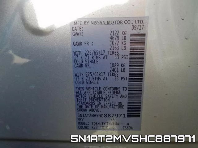 5N1AT2MV5HC887971 фото 2