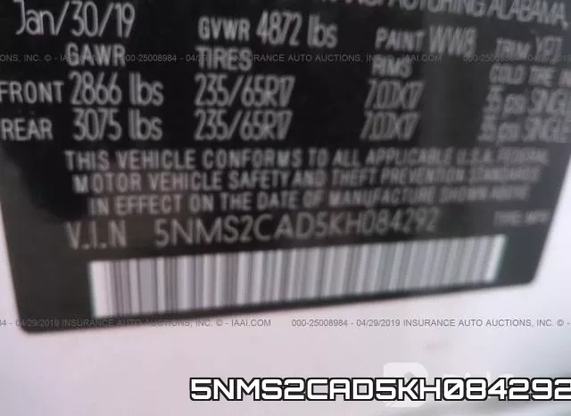 5NMS2CAD5KH084292 фото 10