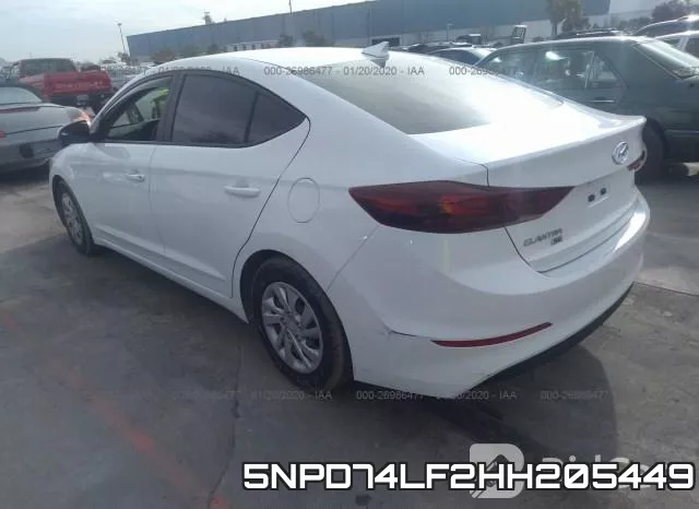 5NPD74LF2HH205449 фото 4