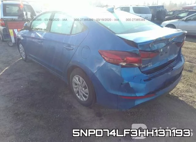 5NPD74LF3HH137193 фото 4