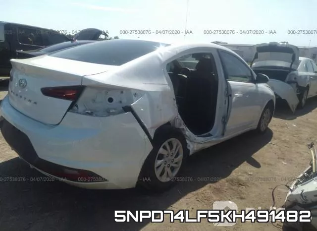 5NPD74LF5KH491482 фото 5