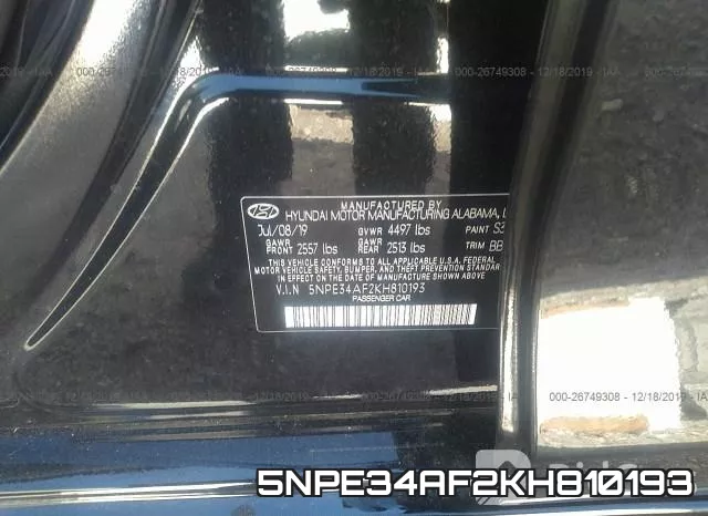 5NPE34AF2KH810193 фото 10