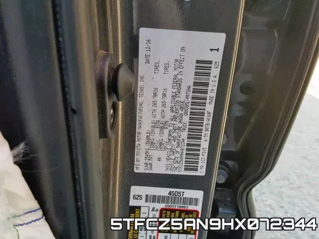 5TFCZ5AN9HX072344 фото 2