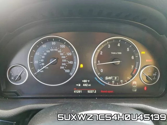 5UXWZ7C54H0U45139 фото 9