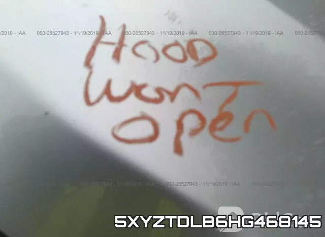 5XYZTDLB6HG468145 фото 2