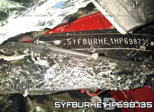 5YFBURHE1HP698735 фото 10