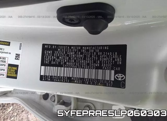 5YFEPRAE5LP060303 фото 10