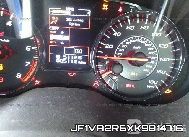 JF1VA2R6XK9814716 фото 8