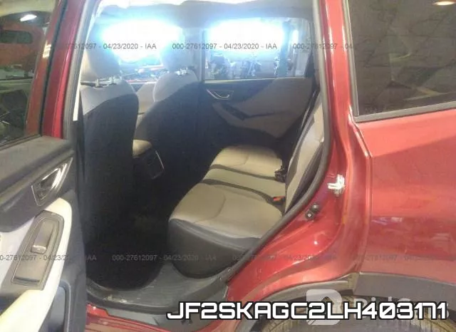 JF2SKAGC2LH403171 фото 9