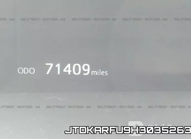 JTDKARFU9H3035263 фото 8