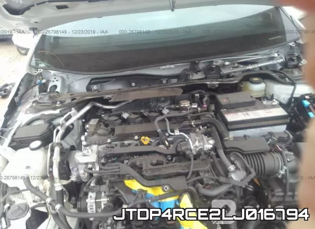 JTDP4RCE2LJ016794 фото 2