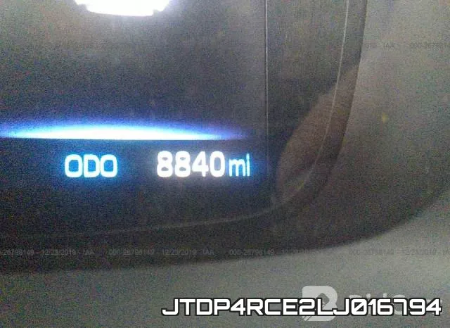 JTDP4RCE2LJ016794 фото 8