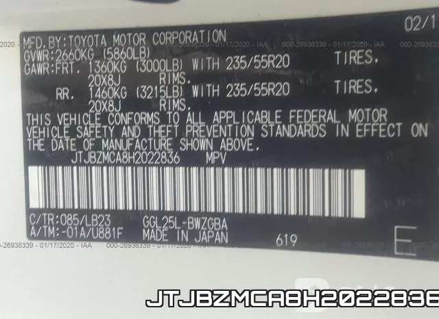 JTJBZMCA8H2022836 фото 10
