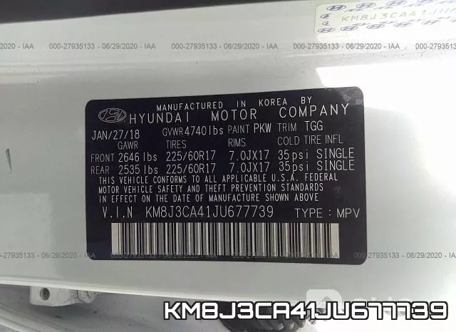 KM8J3CA41JU677739 фото 10