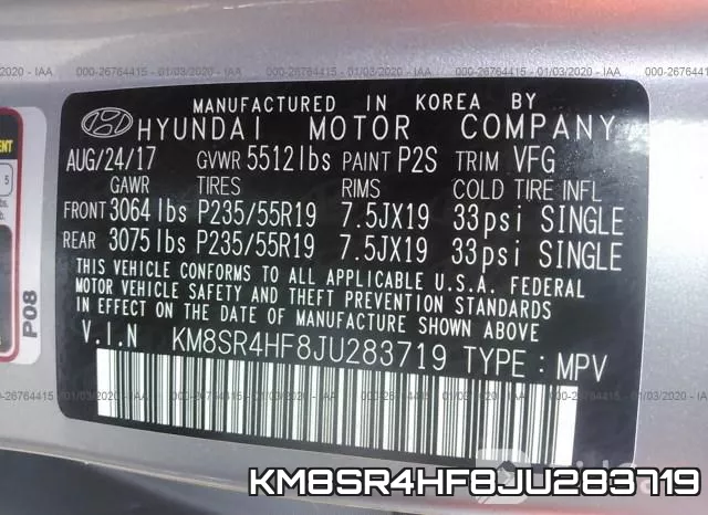KM8SR4HF8JU283719 фото 10