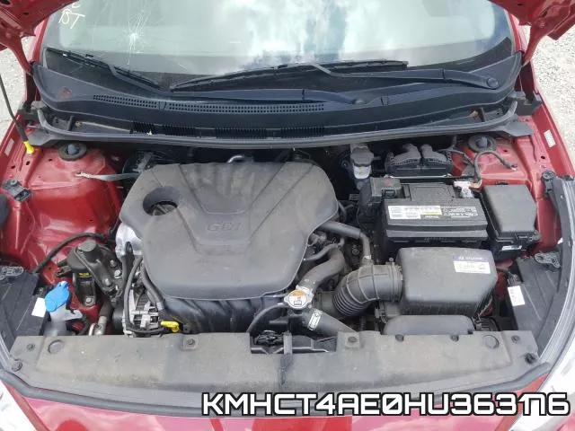 KMHCT4AE0HU363176 фото 8