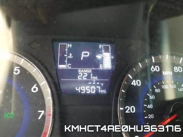 KMHCT4AE0HU363176 фото 9