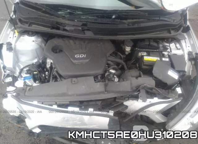 KMHCT5AE0HU310208 фото 2
