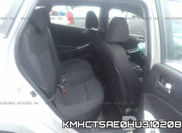 KMHCT5AE0HU310208 фото 9