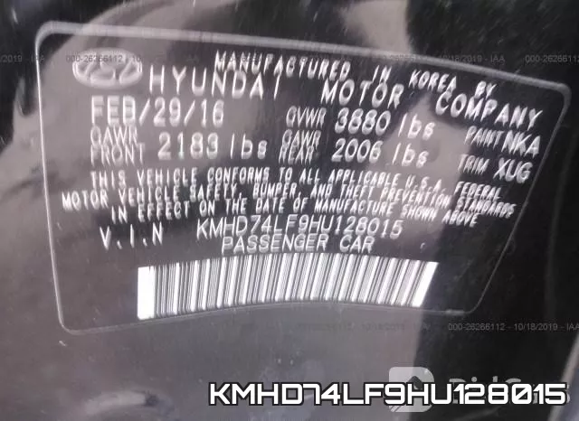 KMHD74LF9HU128015 фото 10