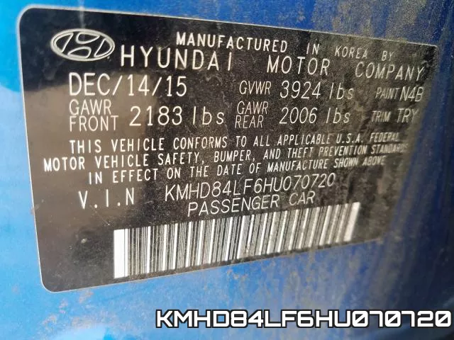 KMHD84LF6HU070720 фото 2