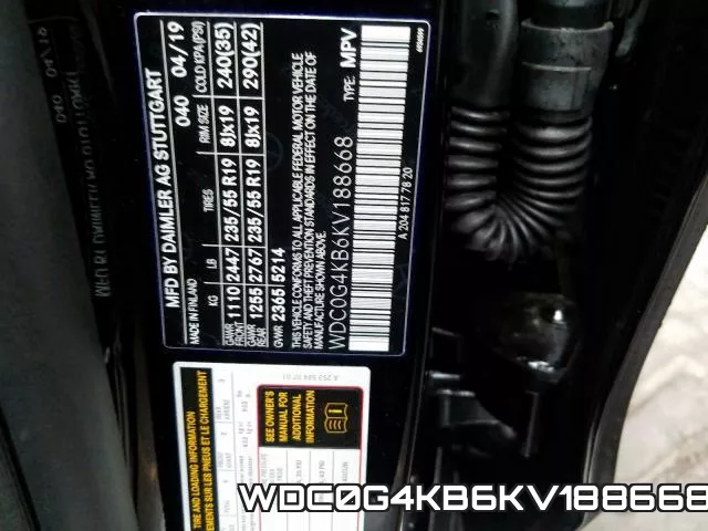 WDC0G4KB6KV188668 фото 2