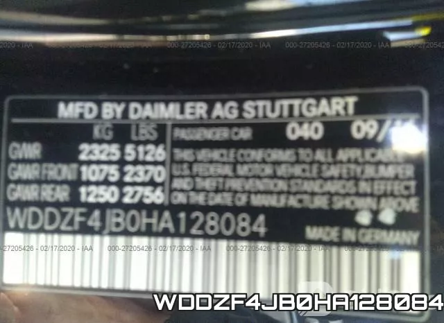 WDDZF4JB0HA128084 фото 10