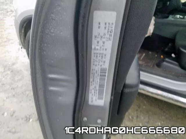 1C4RDHAG0HC666680 фото 2