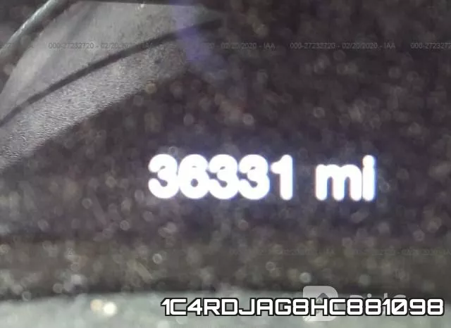 1C4RDJAG8HC881098 фото 8