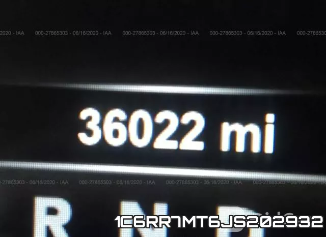 1C6RR7MT6JS202932 фото 8