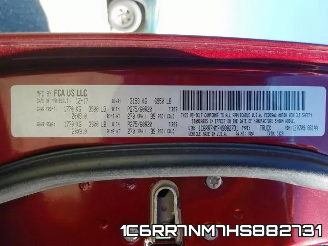 1C6RR7NM7HS882731 фото 2